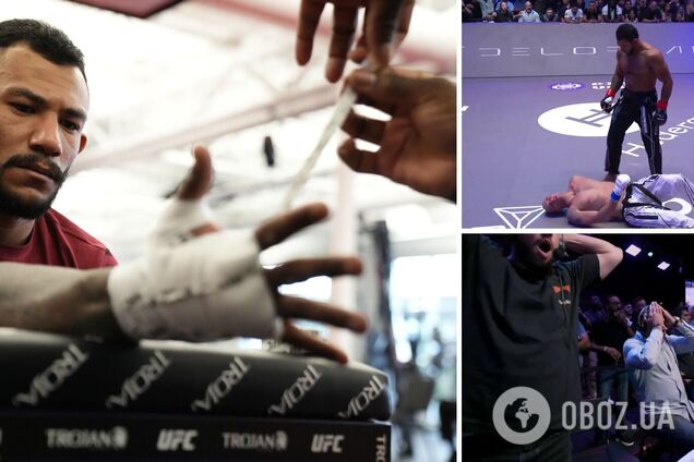 Боєць ММА переміг божевільним нокаутом у 1-му раунді, відправивши суперника до реанімації. Відео