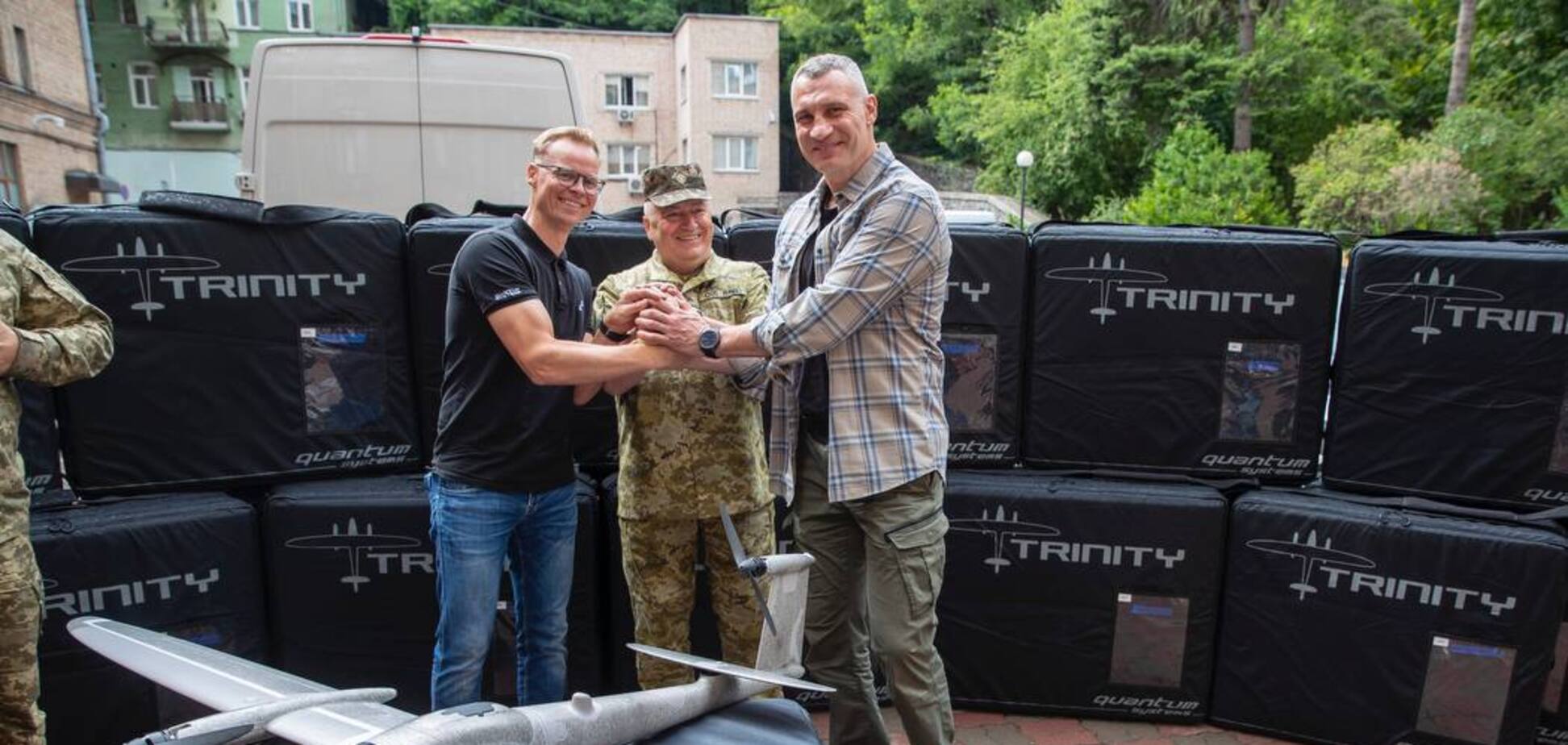 Кличко передав українським прикордонникам партію картографічних дронів