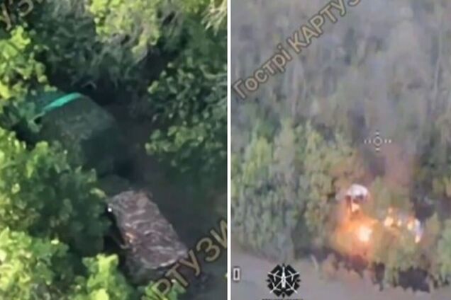 У врага минус три авто и пункт дислокации: в Нацгвардии показали работу по оккупантам на Харьковском направлении