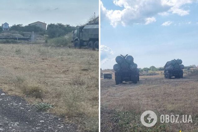 Украинские партизаны выследили российскую систему ПВО С-300 в Севастополе. Фото