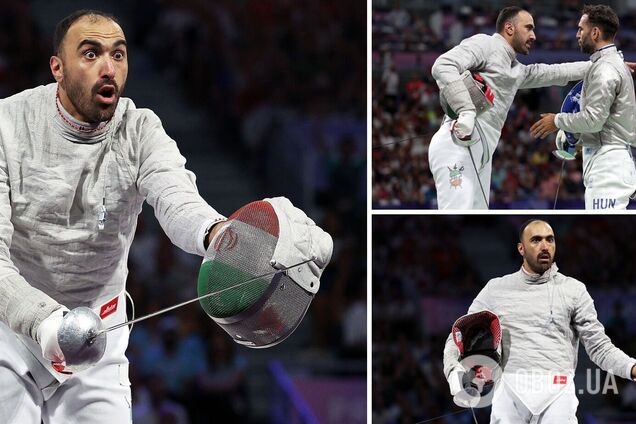 Іранський чемпіон 'злетів із котушок', програвши матч на Олімпіаді-2024. Відео