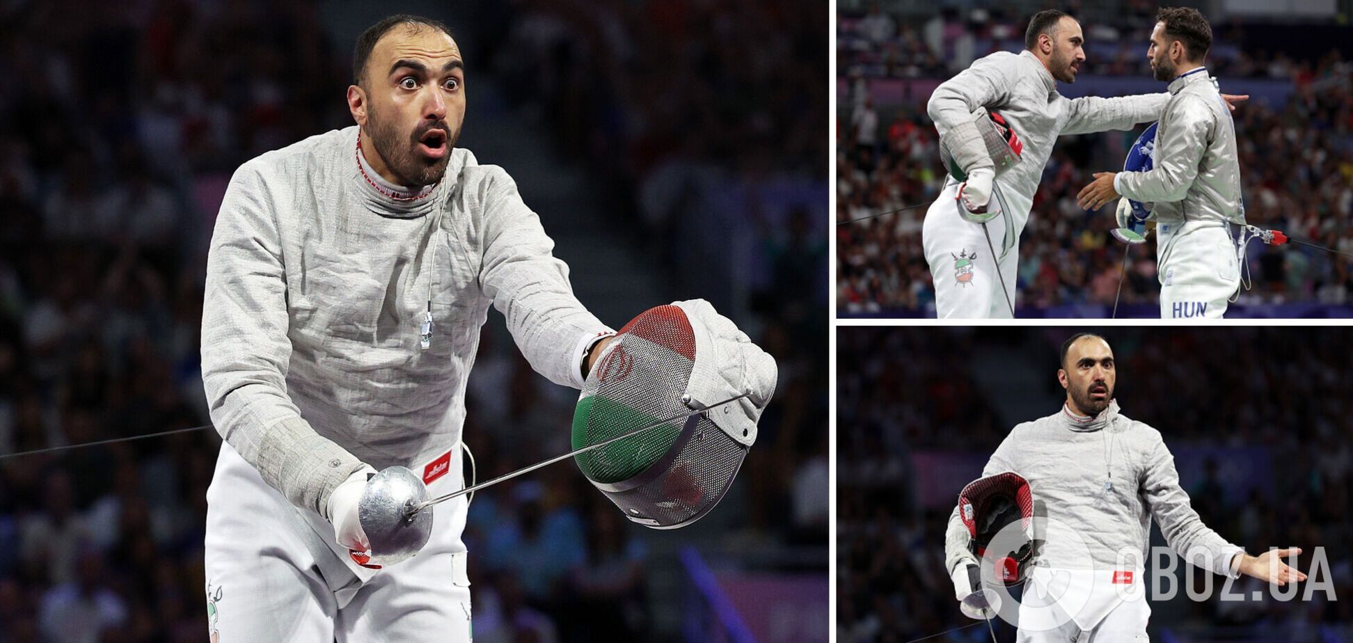 Іранський чемпіон 'злетів із котушок', програвши матч на Олімпіаді-2024. Відео