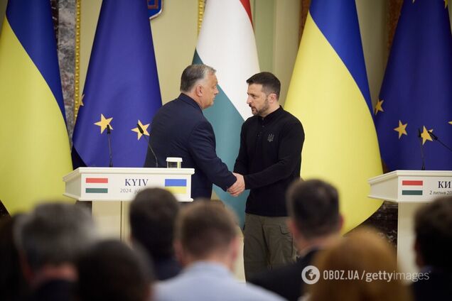 'Це гарний сигнал': Зеленський висловився про візит Орбана в Україну і Саміт миру 