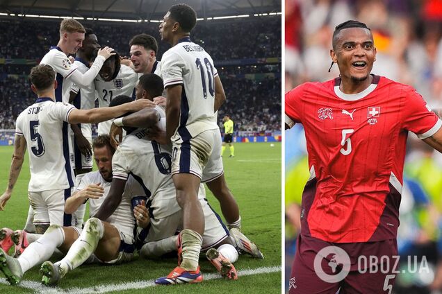 Где смотреть Англия – Швейцария: расписание трансляций матча 1/4 финала Евро-2024
