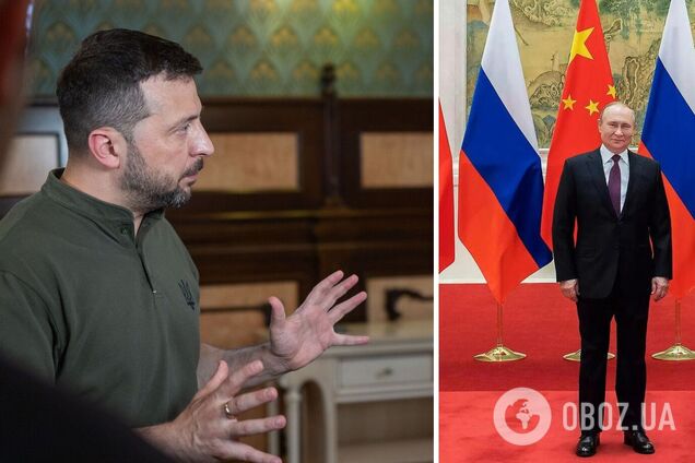 Зеленський заявив, що Китай може відіграти 'величезну роль' у припиненні війни Росії проти України