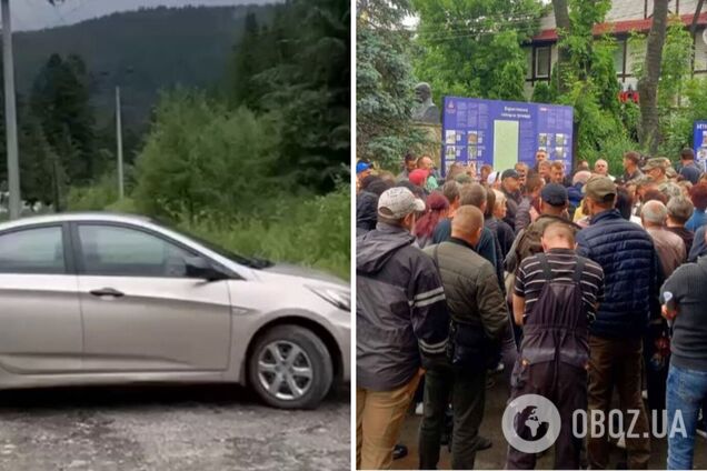 У Ворохті жителі напали на представника ТЦК через туристів: військові офіційно відповіли. Відео
