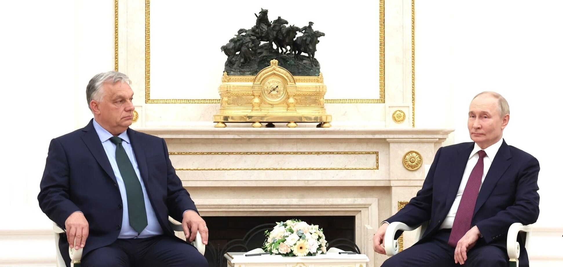 Встреча Орбана и Путина