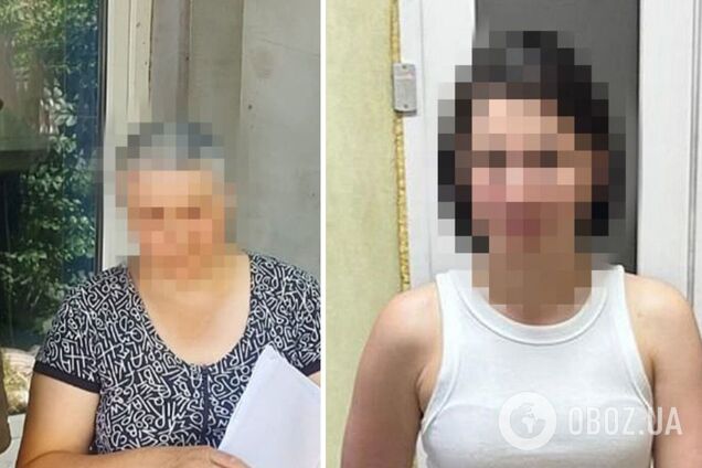 Співпрацювали з окупантами на початку повномасштабної війни: СБУ викрила двох колаборанток. Фото