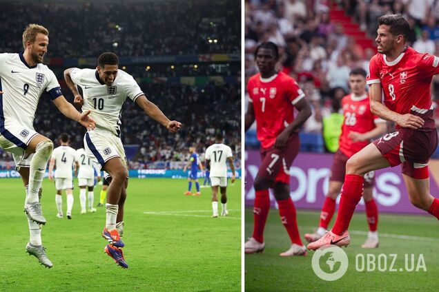 Англия – Швейцария: все подробности матча 1/4 финала Евро-2024