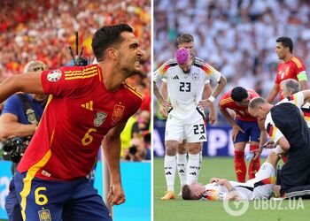 Побоище Испании и Германии в четвертьфинале Евро-2024 завершилось победным голом на последней минуте экстра-тайма
