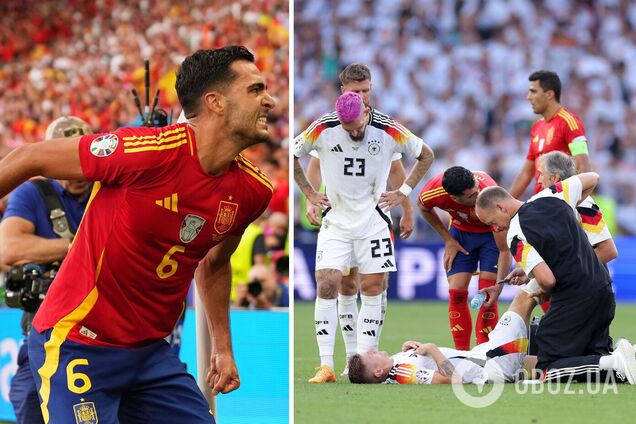Побоїще Іспанії та Німеччини у чвертьфіналі Євро-2024 завершилося переможним голом на останніх хвилинах екстратайму