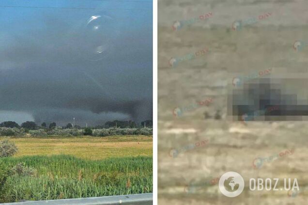 В России дроном был 'сбит' российский вертолет: ему пришлось идти на экстренную посадку, произошел пожар