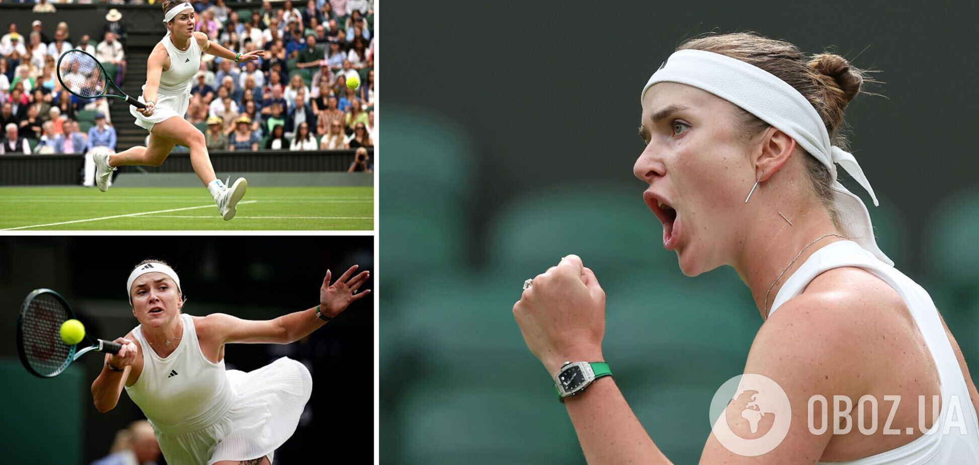 Впервые в сезоне. Свитолина победила 10-ю ракетку мира и вышла в 1/8 финала Wimbledon. Видео