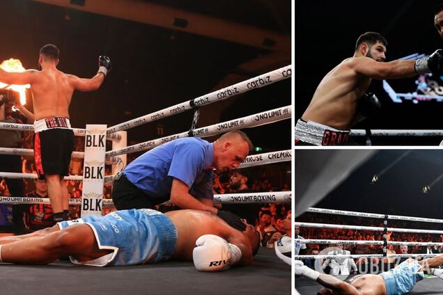 В Австралии боксер поднялся с нокдауна и отправил непобедимого соперника в нокаут года. Видео