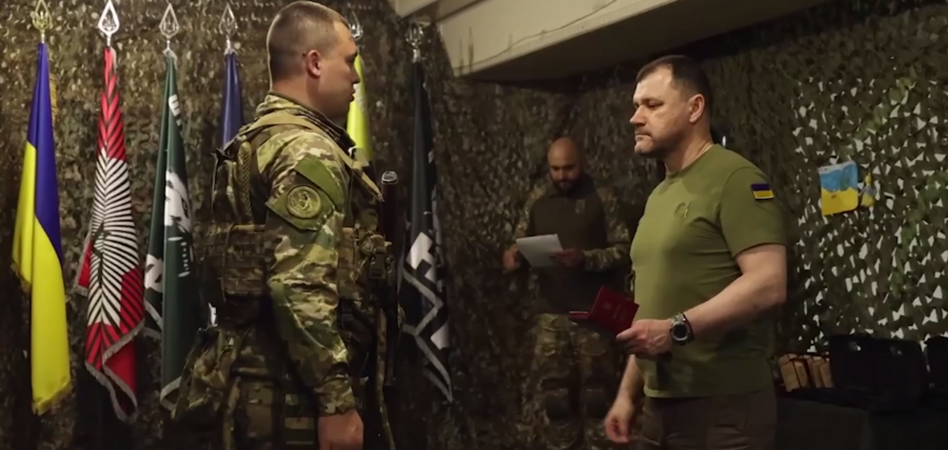 'Враг давит и не прекращает попыток прорыва линии обороны': Клименко посетил боевые подразделения МВД в Донецкой области. Видео