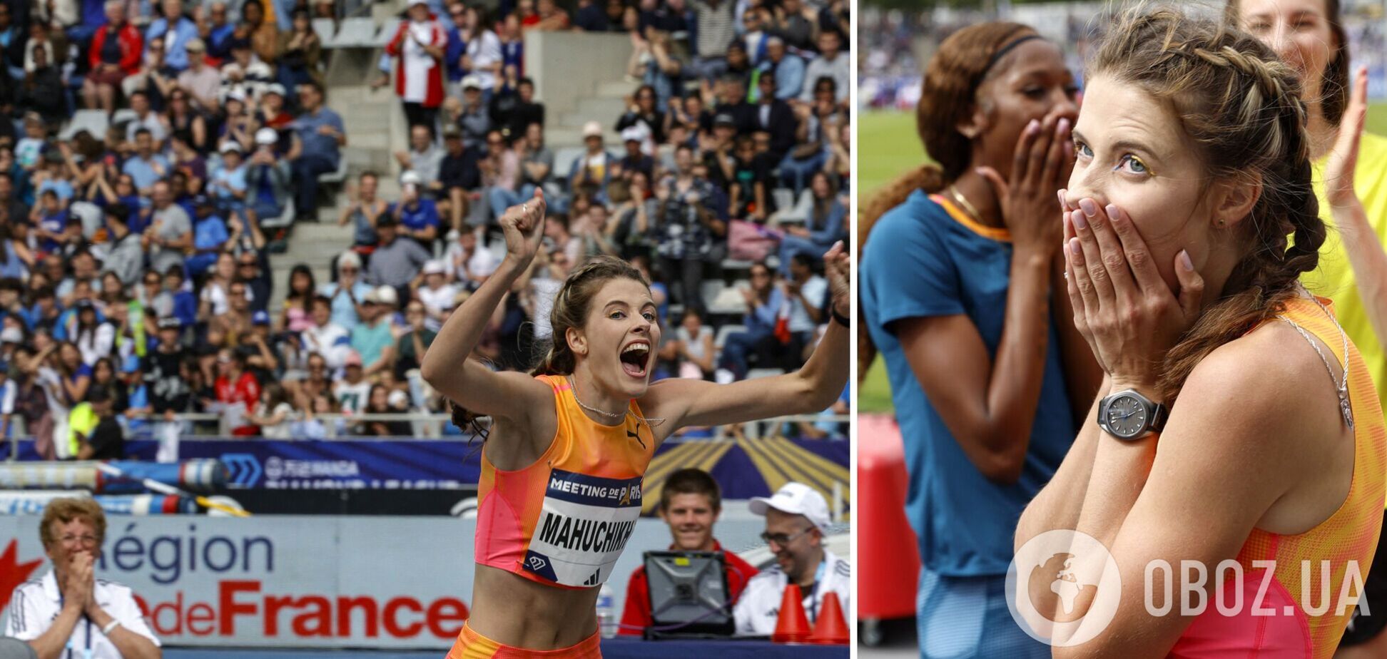 Стадіон у Парижі збожеволів після стрибка Магучіх. З'явилося відео, що відбувалося на трибунах