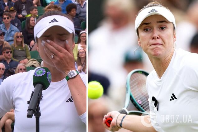 'Трудно находиться': звезда украинского тенниса расплакалась после матча, выйдя на корт с черной повязкой