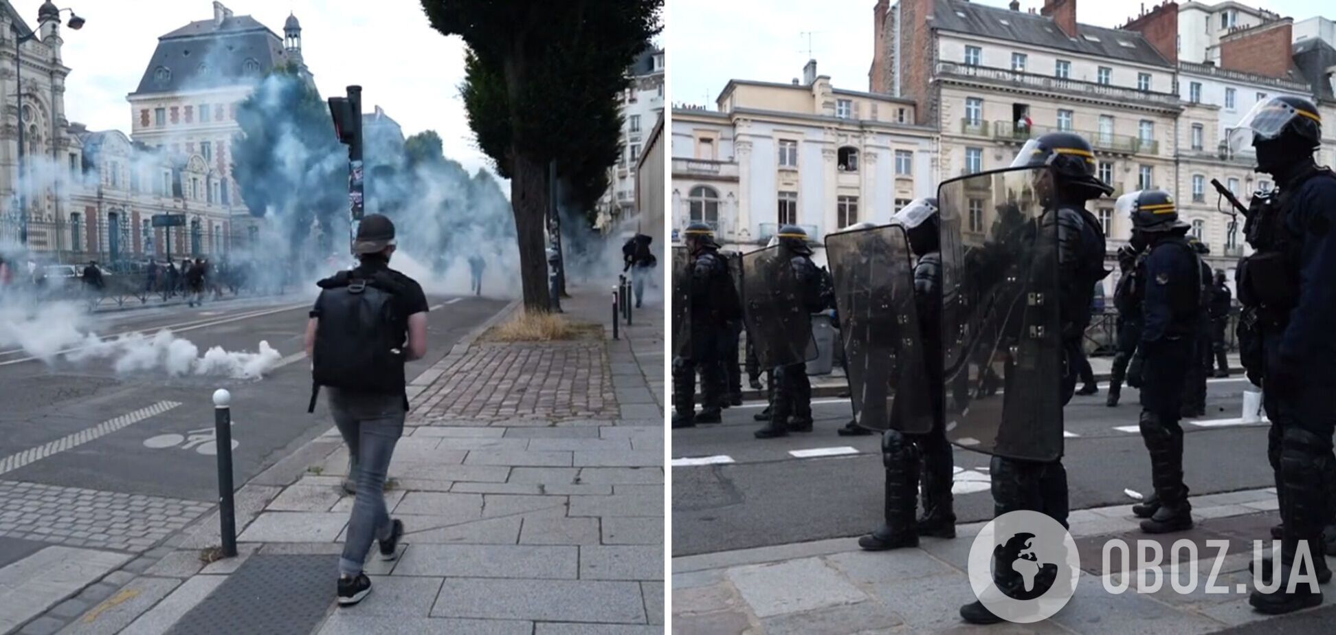 Демонстрації подекуди переросли у сутички з поліцією