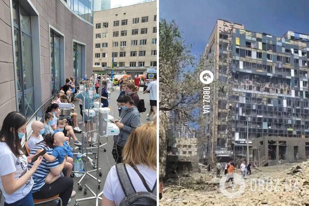 Дітей з 'Охматдиту' перевезли до інших медзакладів