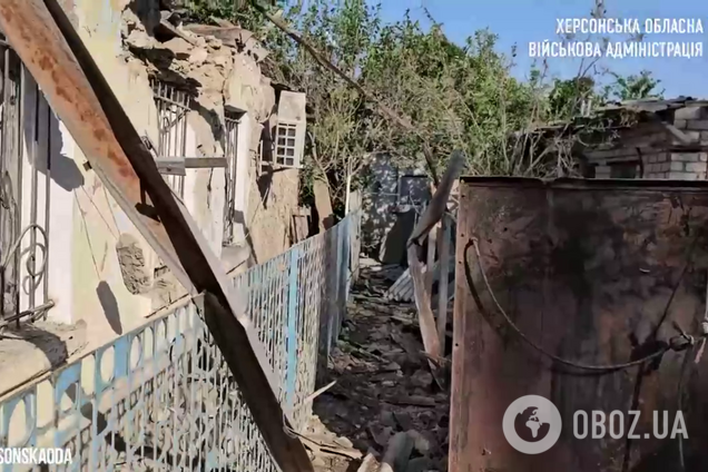 Обстрелы Херсонщины