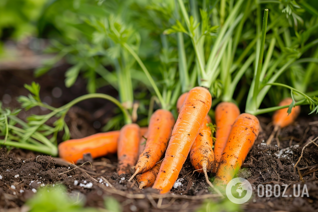 Почему зеленеют верхушки моркови и как этого избежать