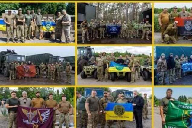 Фонд Порошенка передав у ЗСУ техніки та обладнання на 5 мільярдів 600 мільйонів гривень