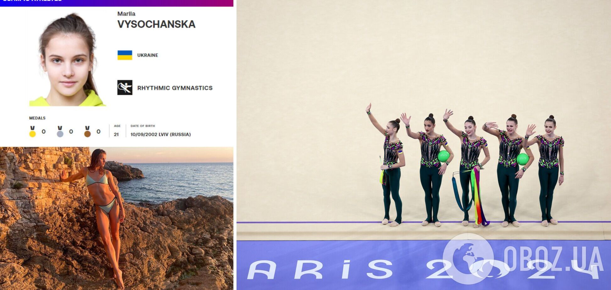 На Олимпиаде-2024 у Украины "забрали" Львов и отдали его России. Фотофакт