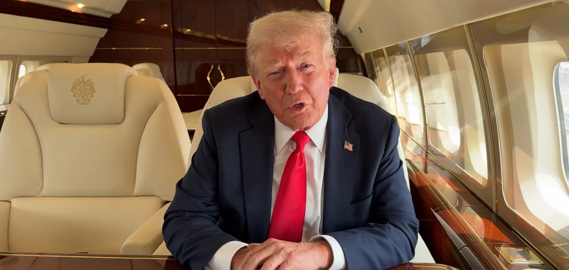 Самолет Трампа экстренно приземлился на пути в Монтану: на борту обнаружили технические проблемы