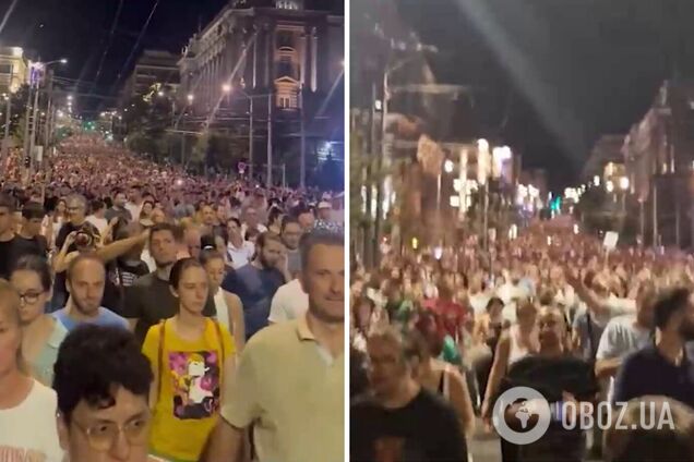 В Сербии десятки тысяч людей протестовали против добычи лития: власти обвиняют их в антиправительственном сговоре