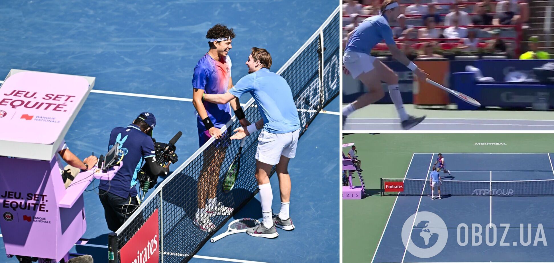 Невероятный удар в теннисе собрал за несколько дней 1 млн просмотров. Видео