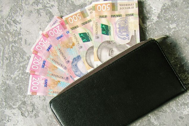 Гривни в кошельке. Иллюстративное изображение