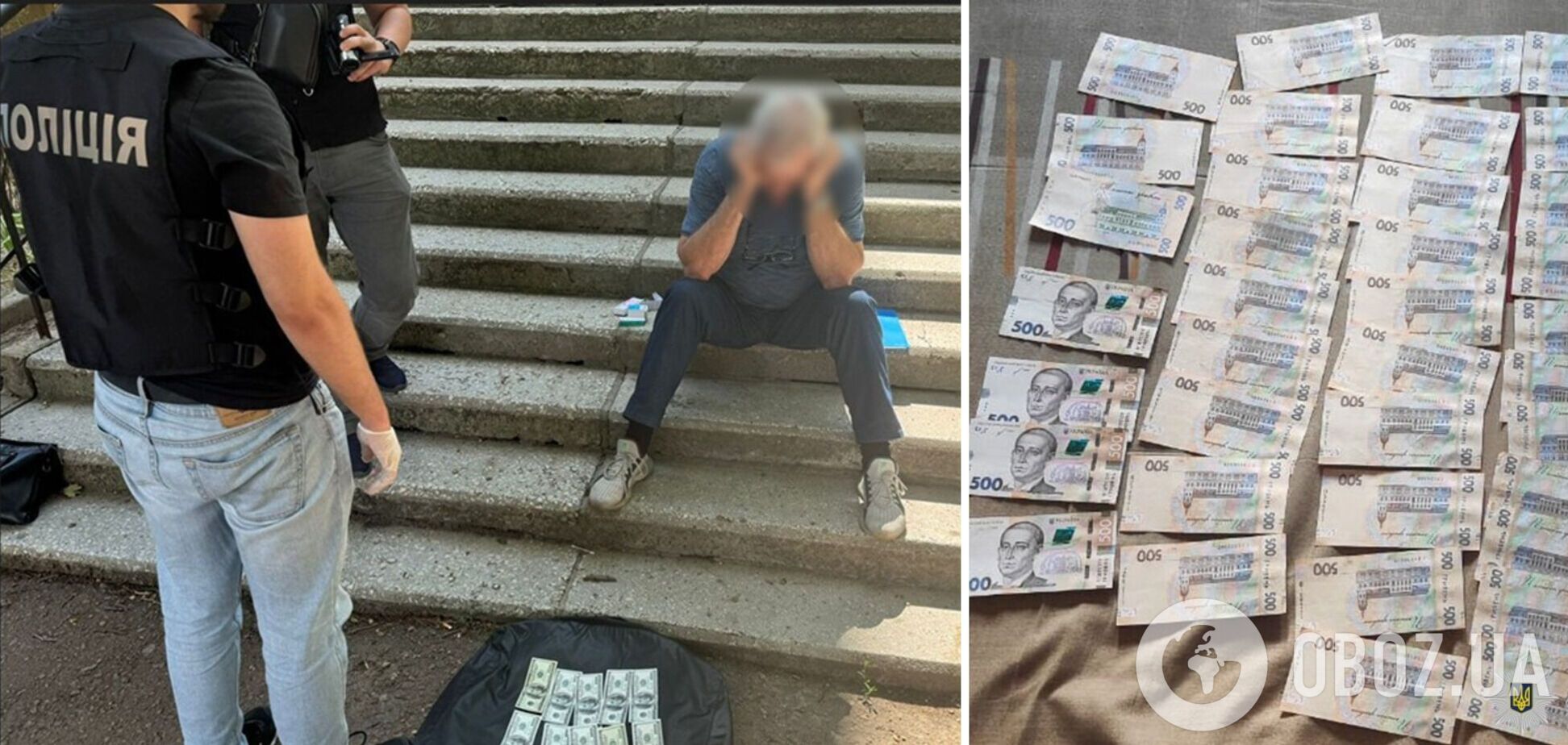 Посадовця затримали на гарячому