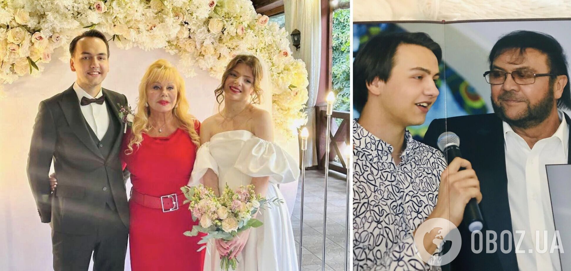 22-річний онук Віталія Білоножка, який підкорив українців піснею 'Я ненавиджу війну', одружився. Фото і відео