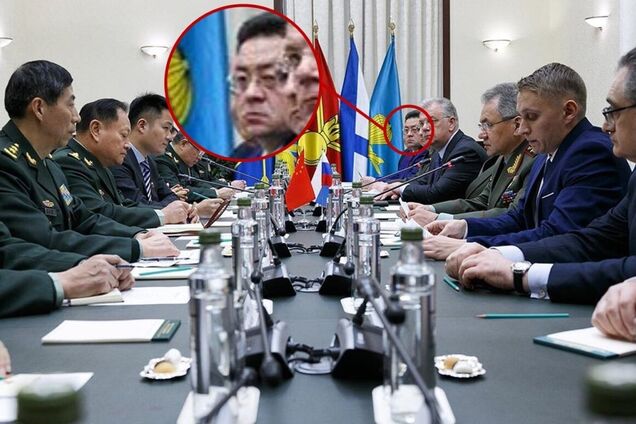 Королев на встрече россиян с китайскими военными