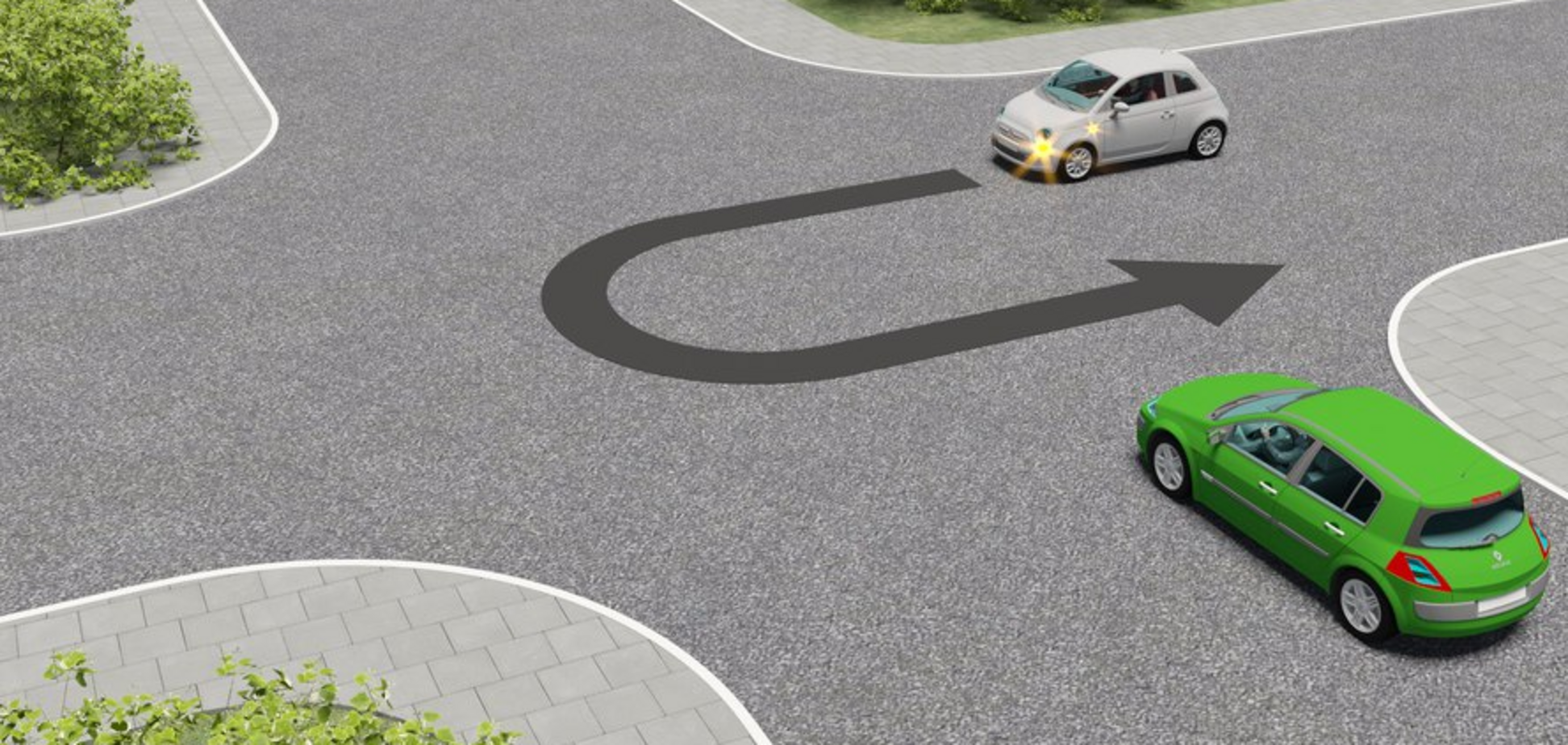 Какой автомобиль проедет перекресток первым? Задание по ПДД с неочевидным ответом