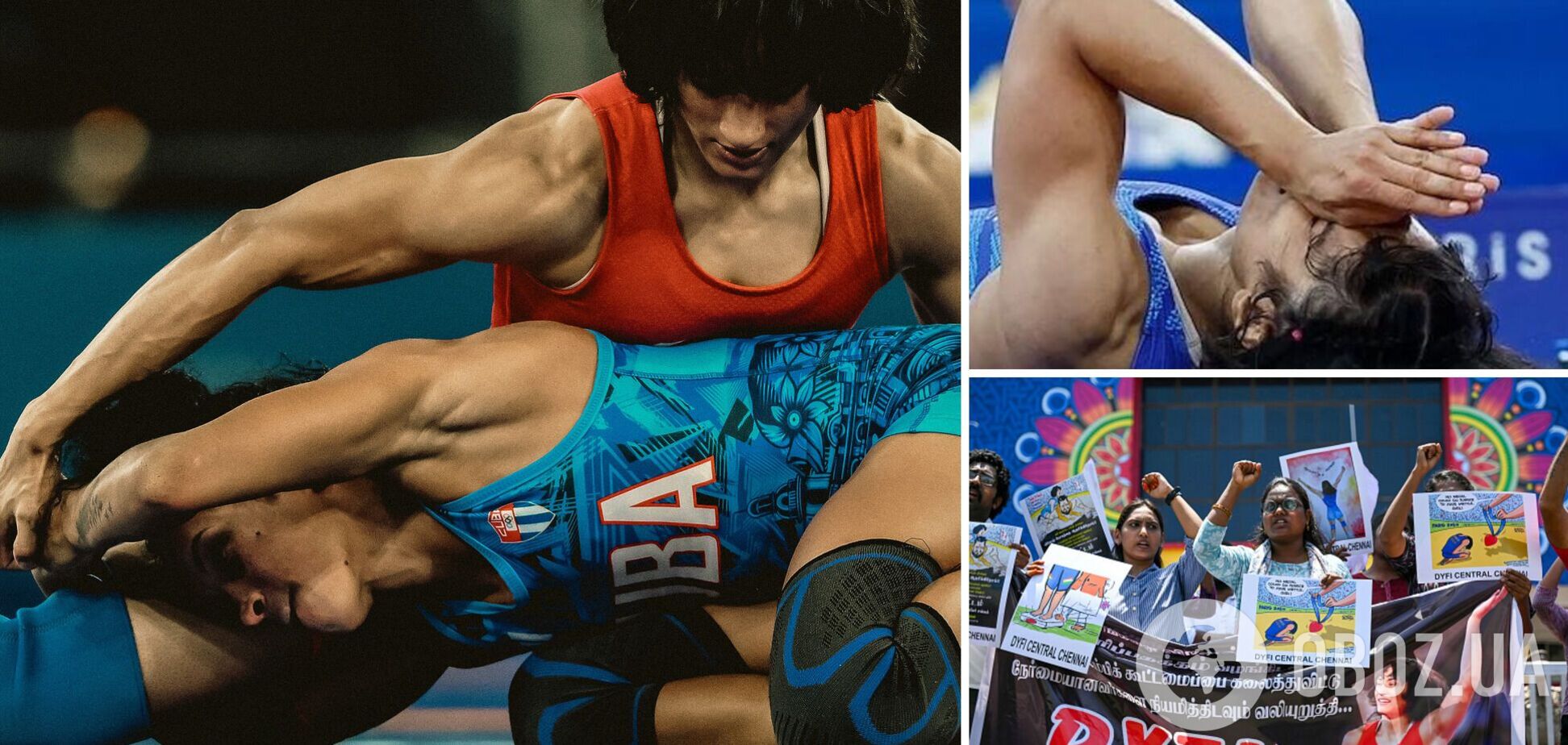 Соперница украинской борчихи на Олимпиаде-2024 потребовала отдать ей серебряную медаль