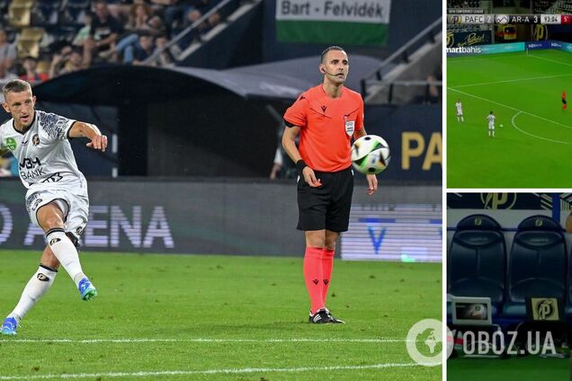 Экс-футболист сборной Украины 'радиоуправляемым' голом на последних секундах вывел свою команду в плей-офф еврокубка. Видео