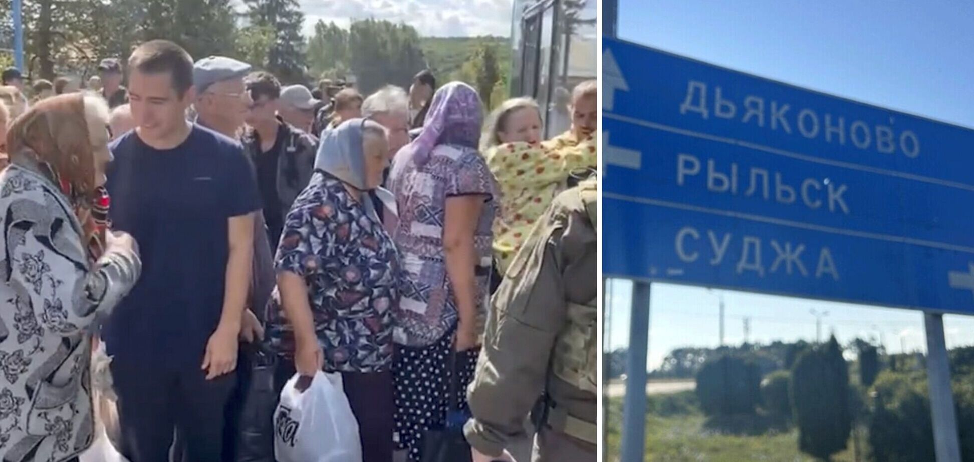 Жители Суджи похвастались тем, что им удалось ограбить местные магазины. Видео