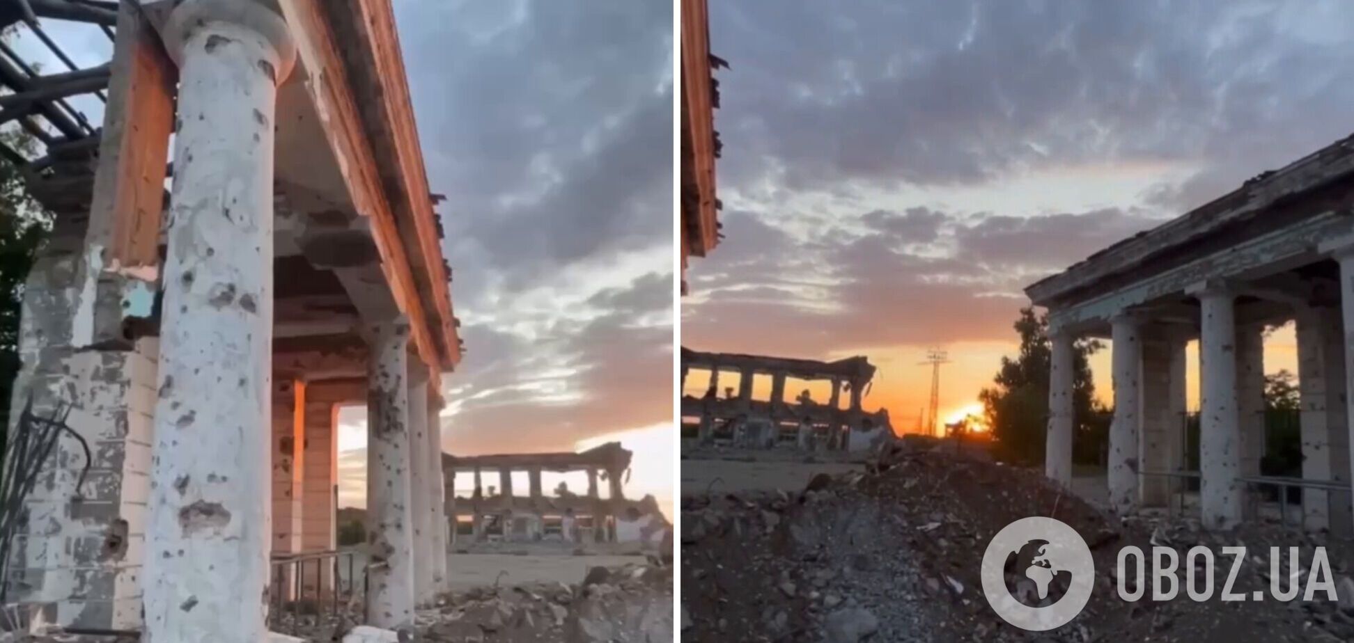 Залишки колон та занедбане поле: у мережі показали, який вигляд має стадіон 'Азовсталь' у Маріуполі. Відео