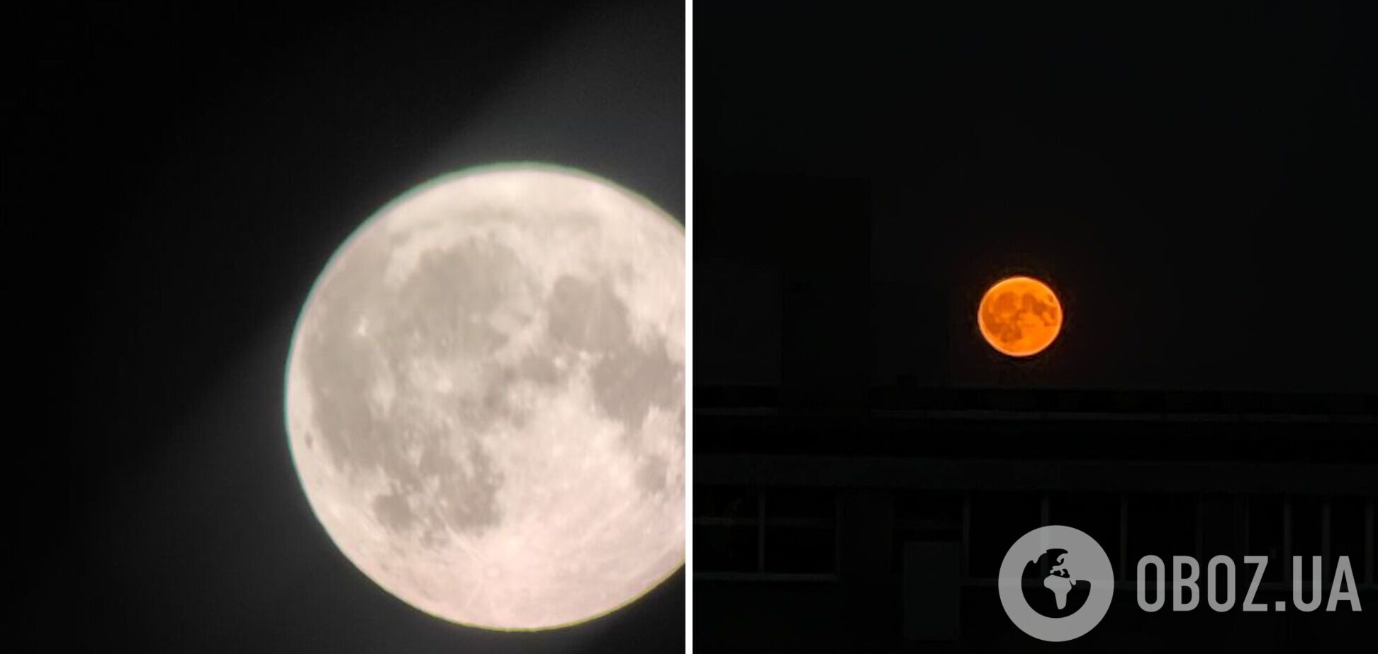 Голубой супермесяц: над Украиной можно наблюдать редкое явление. Фото и видео