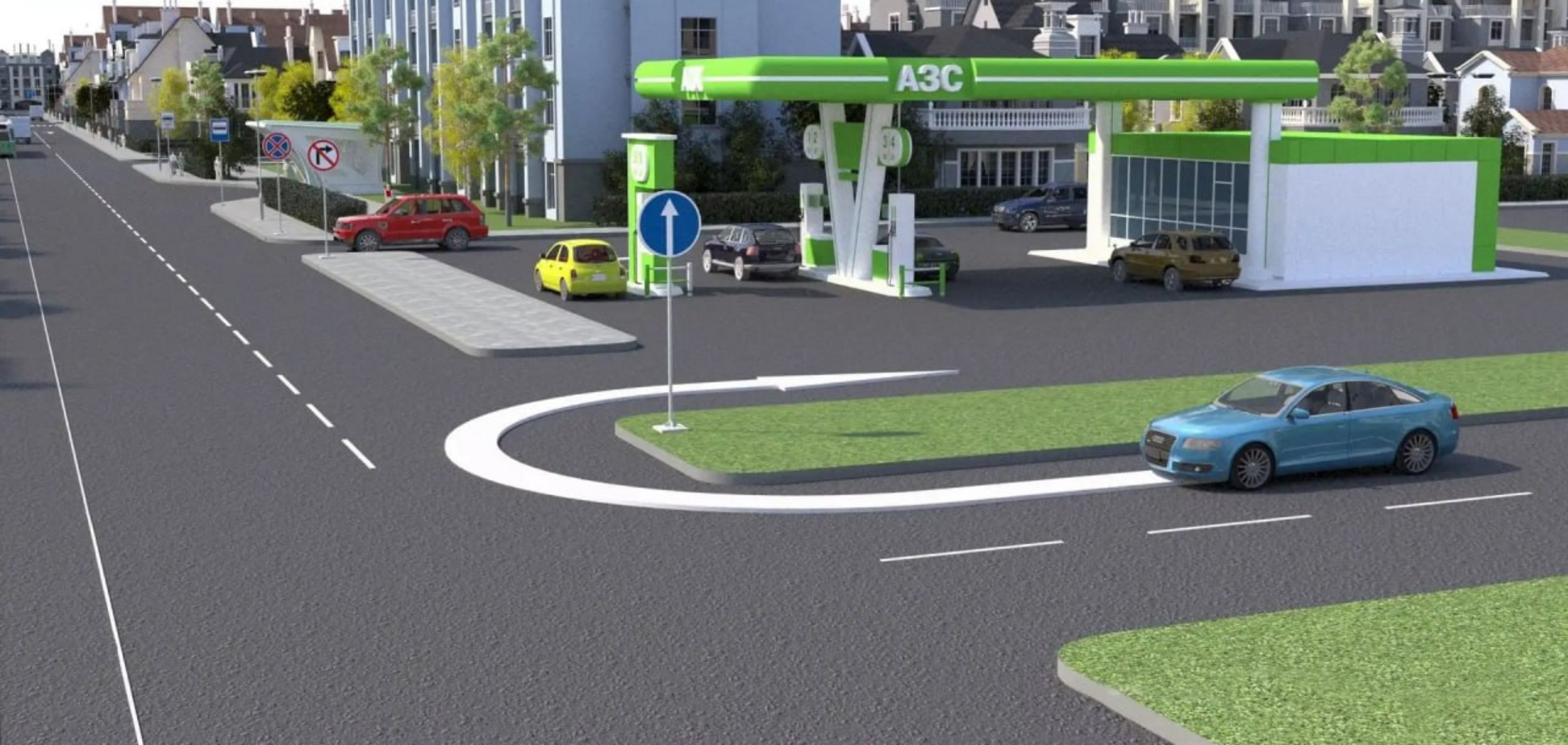 Чи дозволено виконати маневр? Хитре завдання на знання ПДР