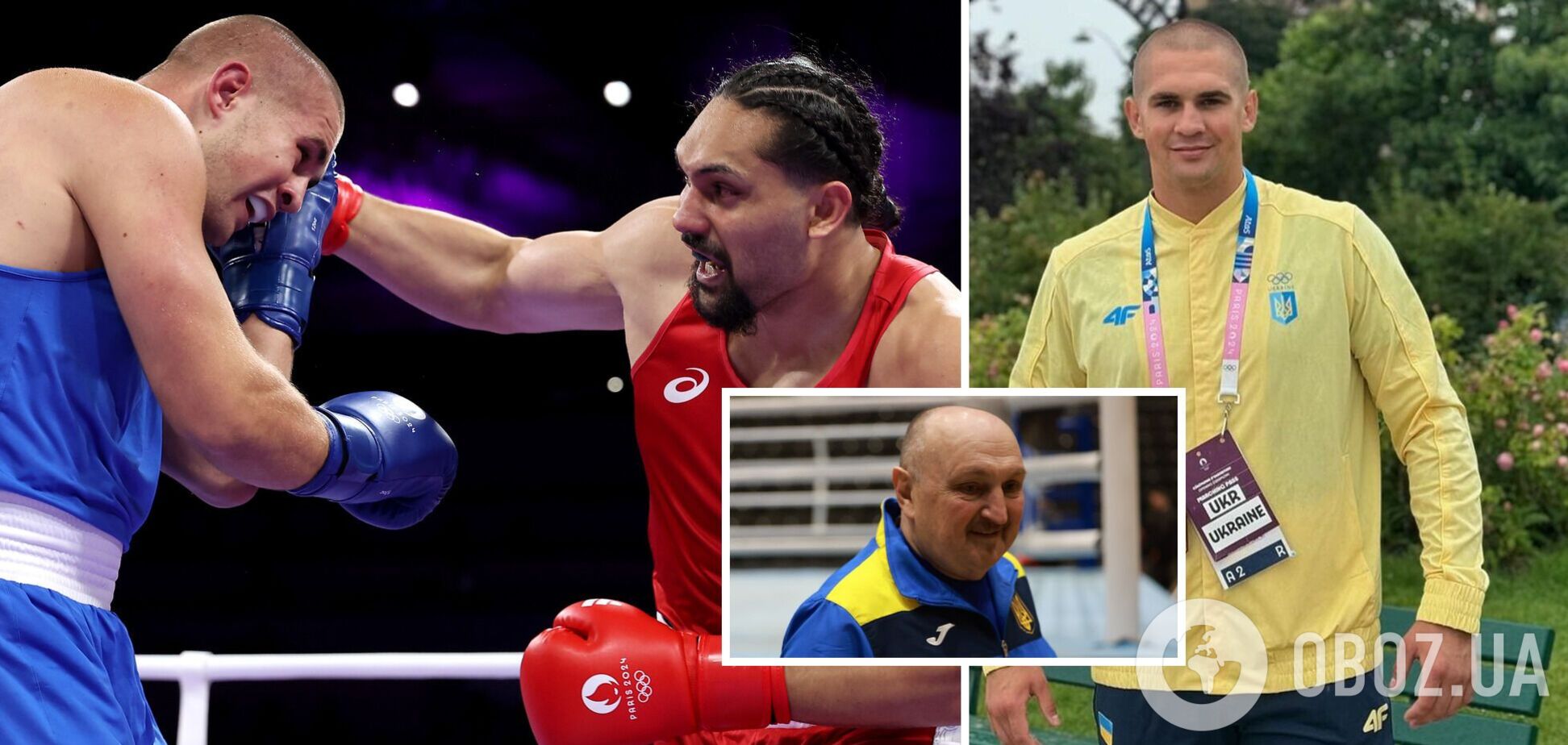 "Дважды по затылку": как украинского супертяжа нокаутировали на Олимпиаде-2024 уже в первом раунде, пояснил тренер сборной
