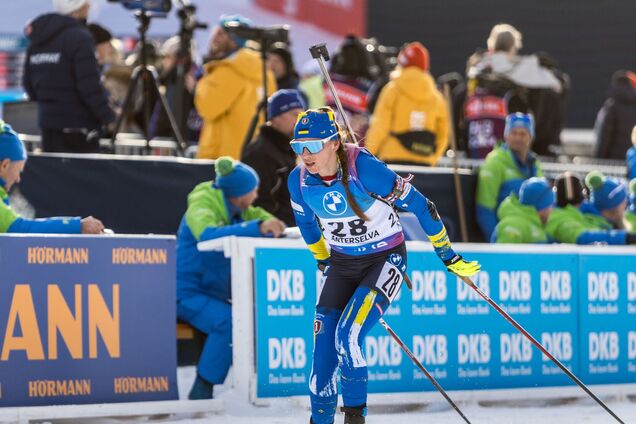 Одна из лидеров сборной Украины по биатлону сломала ногу и пропустит чемпионат мира