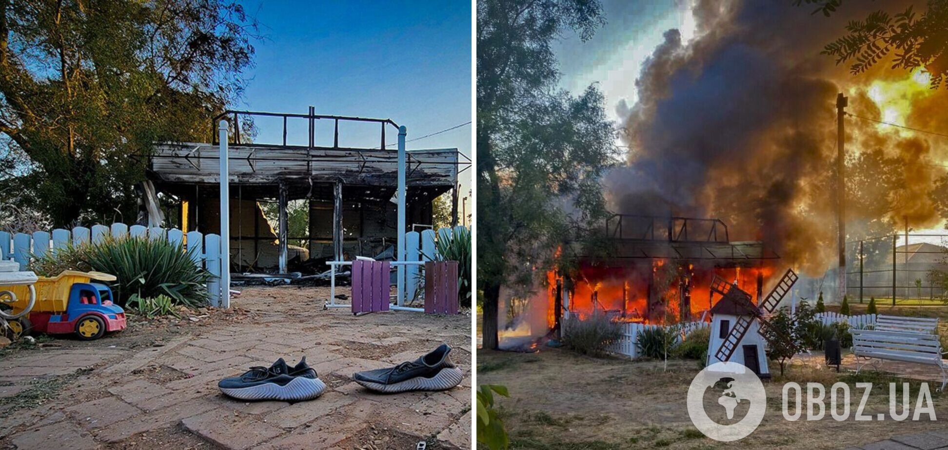 Росіяни вдарили ракетою по дитячому кафе на Запоріжжі: п'ятеро дітей отримали поранення, один хлопчик помер. Фото