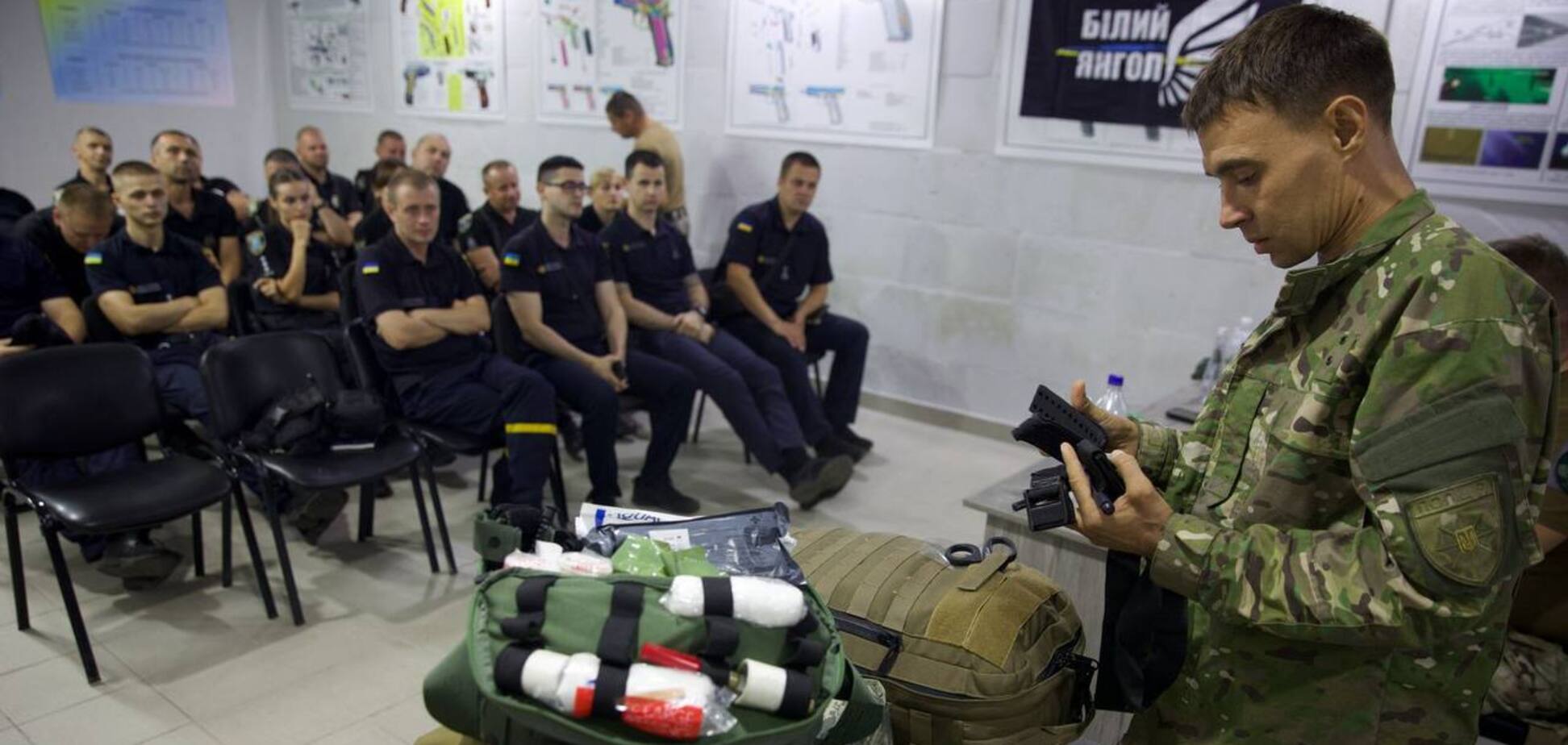 В Сумской области 'Белые Ангелы' научат полицейских и спасателей эвакуировать людей