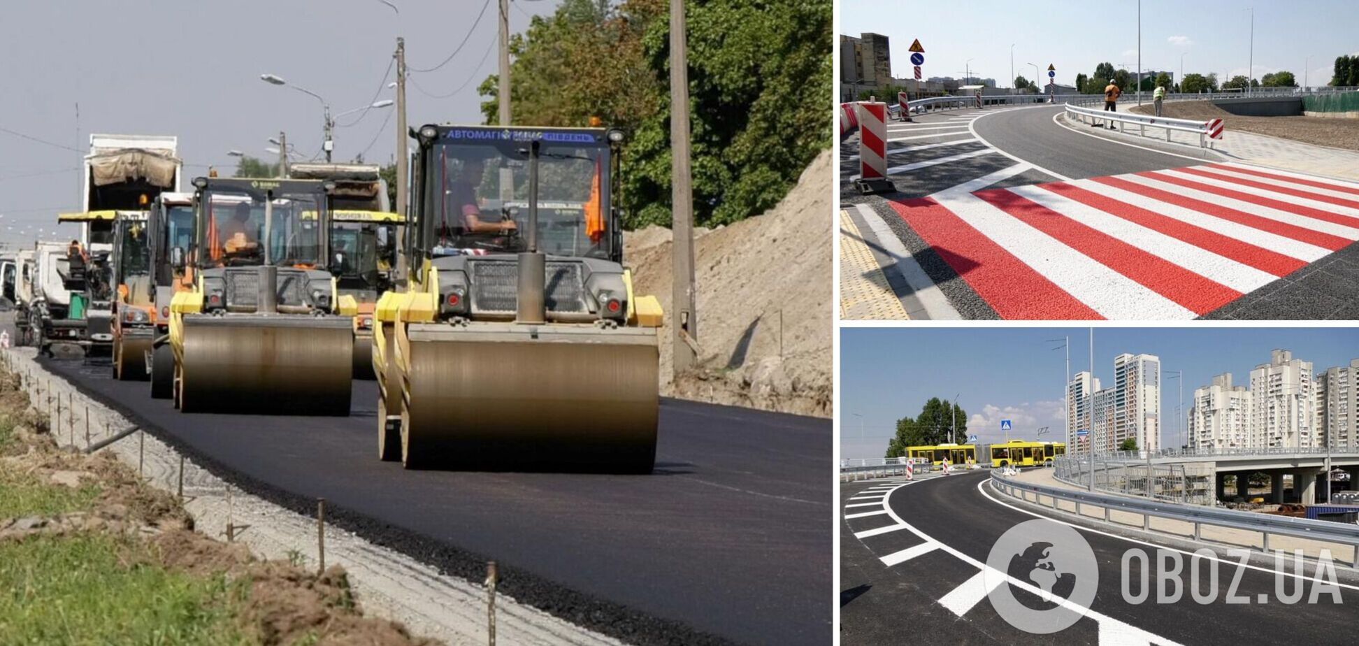 Продолжается последний этап работ по реконструкции транспортной развязки на Оболони