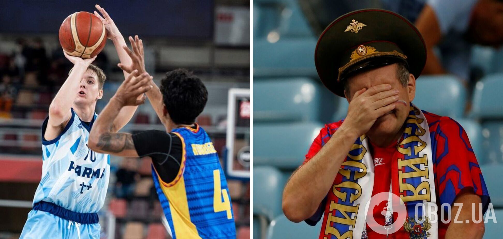 Посміховисько дня: росіяни видали фейк про те, що обіграли у 100 очок збірну Колумбії з баскетболу