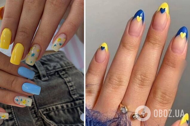 Патріотичний френч і синьо-жовті дизайни: найкращі ідеї манікюру до Дня Незалежності