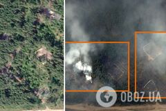 Атака України по ворожому складу з БК