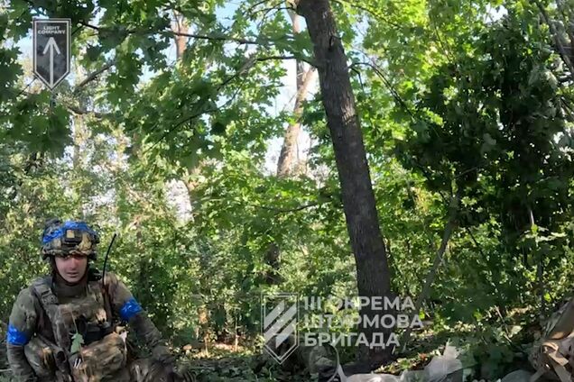 Воїни Третьої штурмової показали відео штурму позицій окупантів на Харківщині